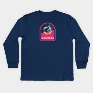 Endurance Ship Patch - Interstellar Kids Long Sleeve T-Shirt